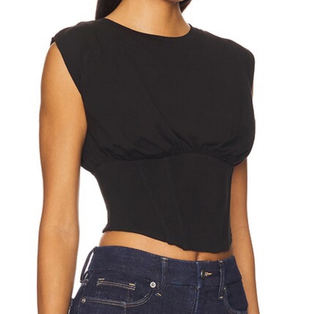 Good American Sleeveless Corset Top size medium